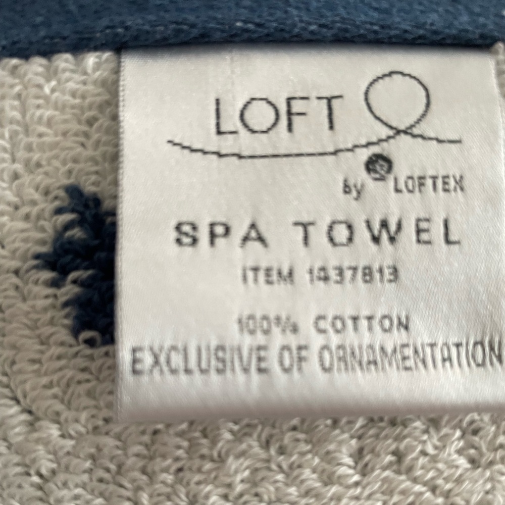 2 Spa Bath Towel Loft Brand - Picture 3 of 3